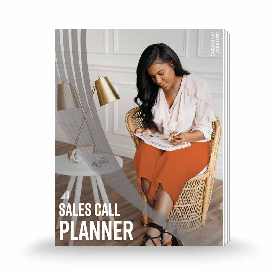 Sales Call Planner ebook cover